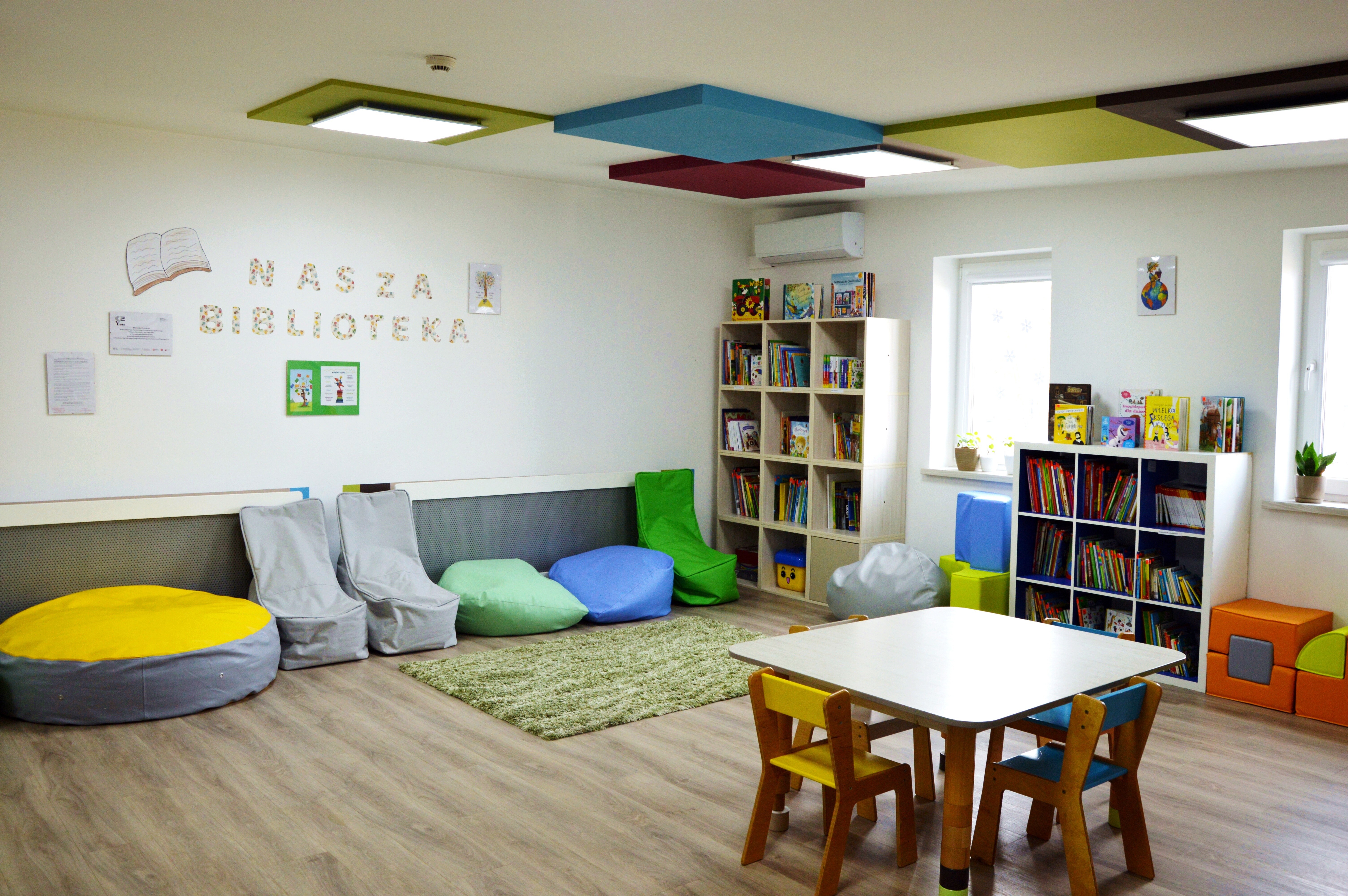 Sala przedszkolna - biblioteka